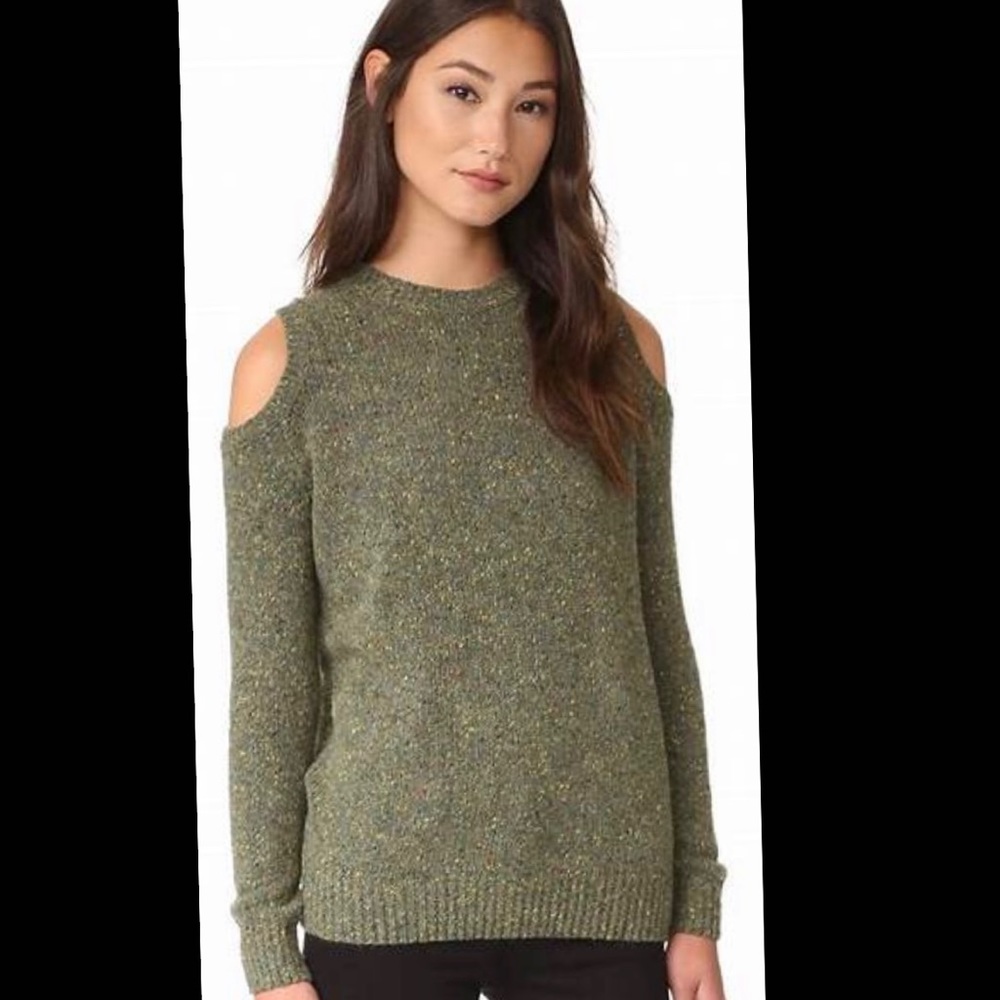 Rebecca Minkoff Open-Shoulder Sweater